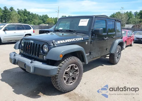 2016 Jeep Wrangler Unlimited Rubicon z USA, uszkodzony, nr VIN 1C4HJWFG9GL261255
